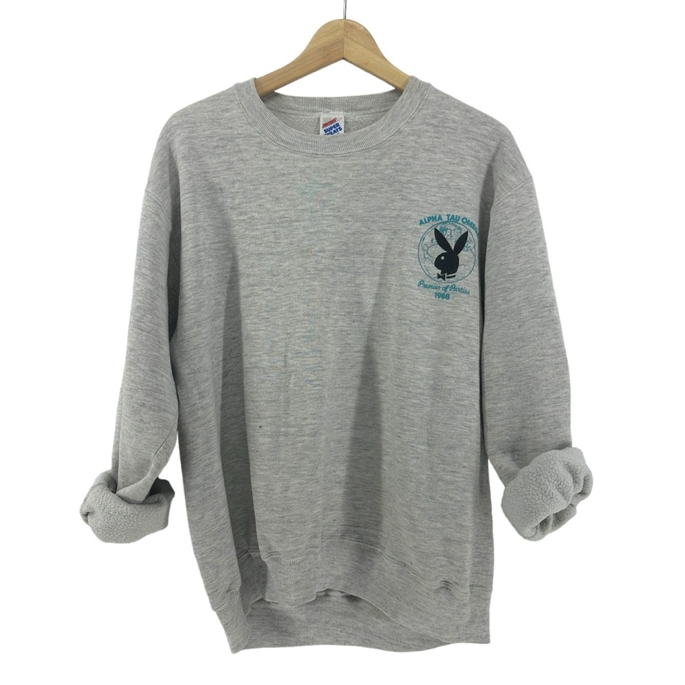 VINTAGE 1988 Playboy Party Sweatshirt - Picture 2 of 16